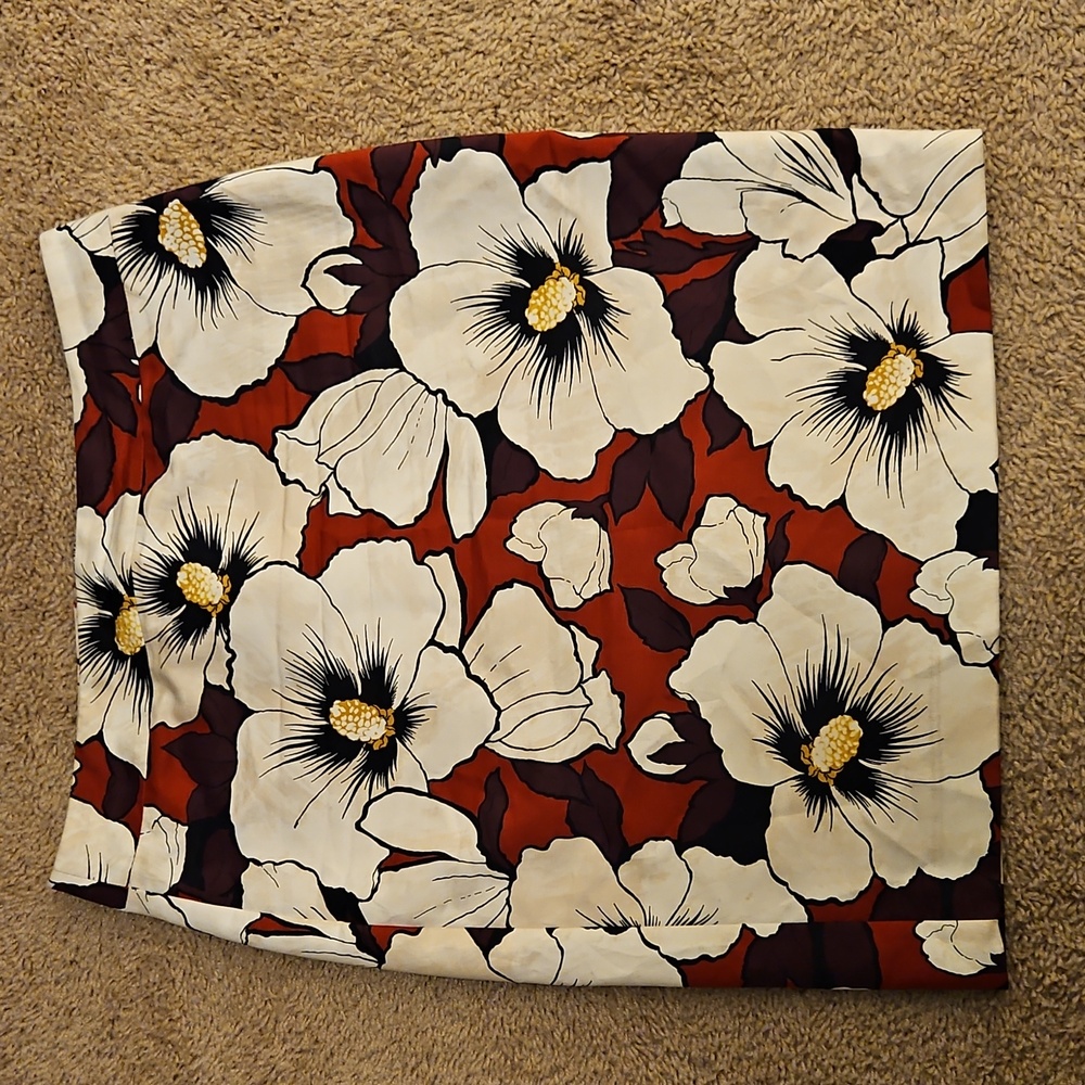 Ann Taylor Factory Floral Pencil Skirt